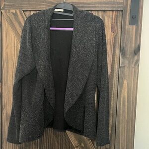 Maurices Charcoal Open Front Blazer